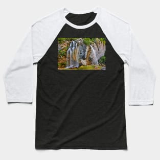 The "twin" waterfalls of Souda Baseball T-Shirt